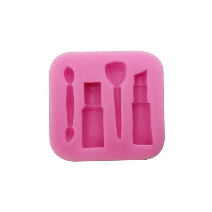 Jiuhong Lipstick Silicone Fondant Mould Cake Sugarcraft Chocolate Decorating Baking Mold N2