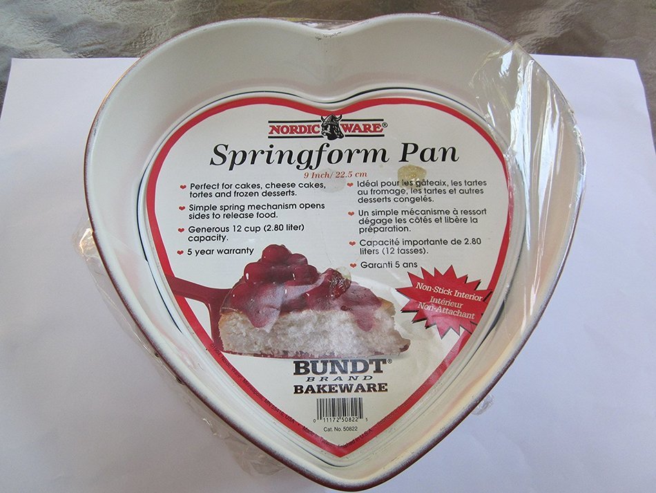 Nordic Ware Heart Shaped Springform Pan