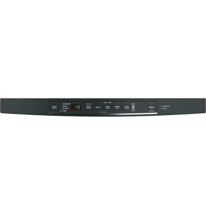 GE 24" Artistry Series Black Built-In Dishwasher N3