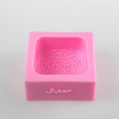 Y&XL&H Square Shaped Soap Mold Mooncake Mould Fondant Cake Chocolate Silicone Mold, Decoration Tools Bakeware N4