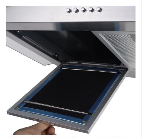 30" Kitchen Wall Mount Stainless Steel Glass Range Hood Stove Vents N4