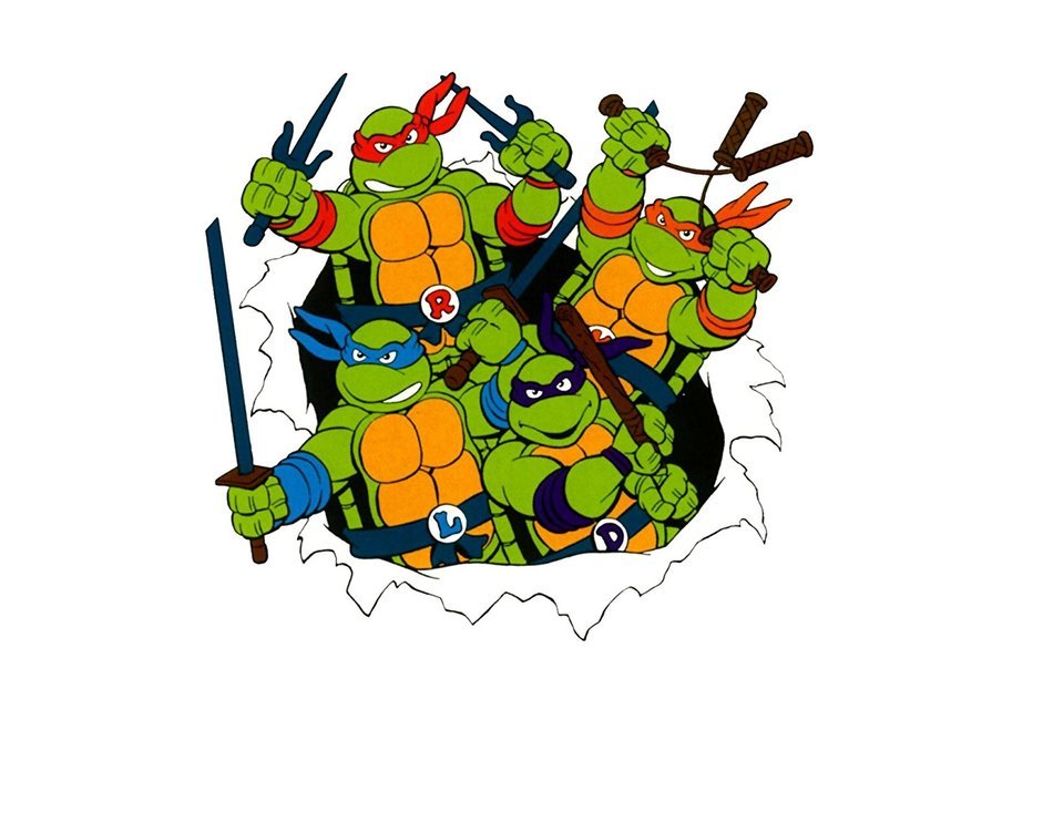 Teenage Mutant Ninja Turtles 90s TMNT Edible Image Photo Sugar Frosting Icing Cake Topper Sheet Personalized Custom... N2