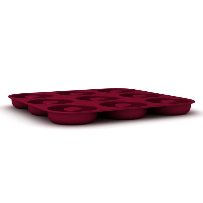 Large Ultra-Premium Donut Pan, Eco-Friendly; BPA Free, Super THICK 9 Cavity Silicone Donut, Bagel Pan, Non-stick... N8