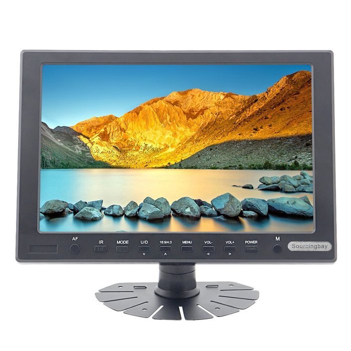 Sourcingbay Hd TFT LCD 10.1 Inch IPS Monitor Support Max Resolution 1920 X 1080 with Hdmi/... N5