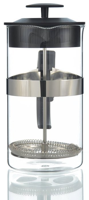 Barista Cafetiere French Press by Kaffe Maestro (Small - 11.8 oz, Black) N13