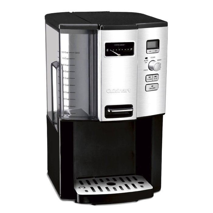 Cuisinart DCC3000 12-cup Programmable Coffeemaker + Gold Tone Basket Coffee Filter + 4 pcs 16 oz. Stoneware Coffee... N5