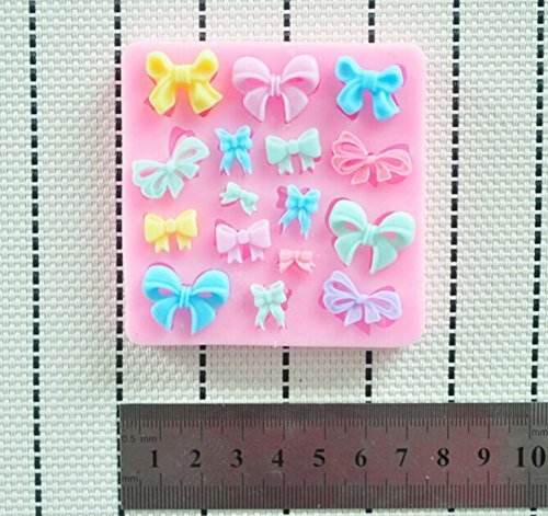 Anyana Bowknot Silicone Fondant Mold Cake Decorating Pastry Gum Pastry Tool Kitchen Tool Sugar Paste Baking Mould... N4