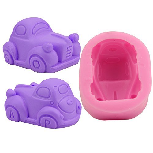 Let'S Diy Car Shape Soap Silicone Mold Chocolate Mould Bakeware Cooking Tools DIY Cake Decoration Mold N4