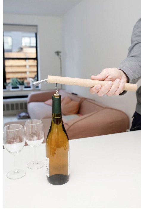 Kikkerland At Your Service Corkscrew, Multicolored N8