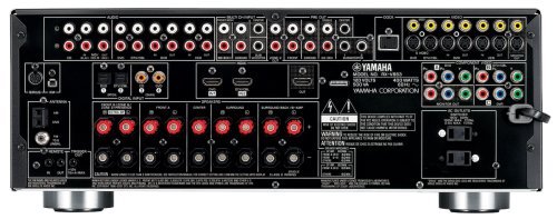 Yamaha RX-V663BL 665 Watt 7.2-Channel Home Theater Receiver (Discontinued by Manufacturer) N3