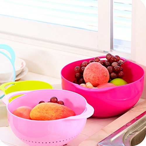 8 Piece Compact Food Preperation Set Nested Mixing Bowls N5