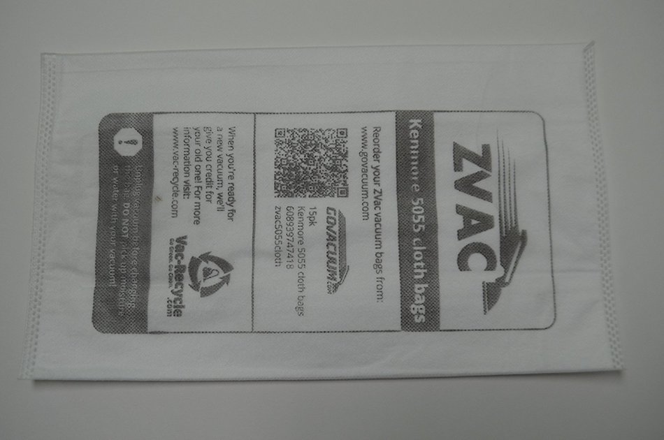 Kenmore Style C/Q Micro Filtration Canister Cloth Vacuum Bags Similar to 50558, 5055, 50557 by ZVac (10) N2