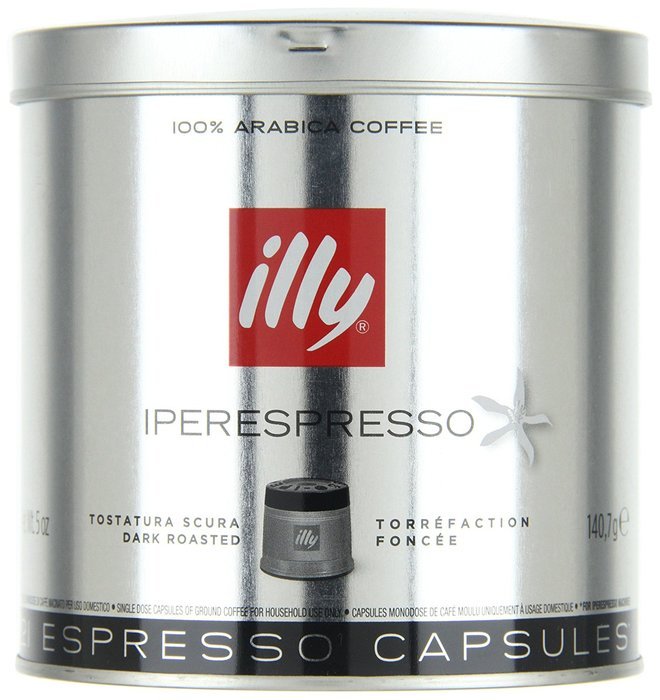 illy iperEspresso Capsules Dark Roasted Coffee, 5-Ounce, 21-Count Capsules N2