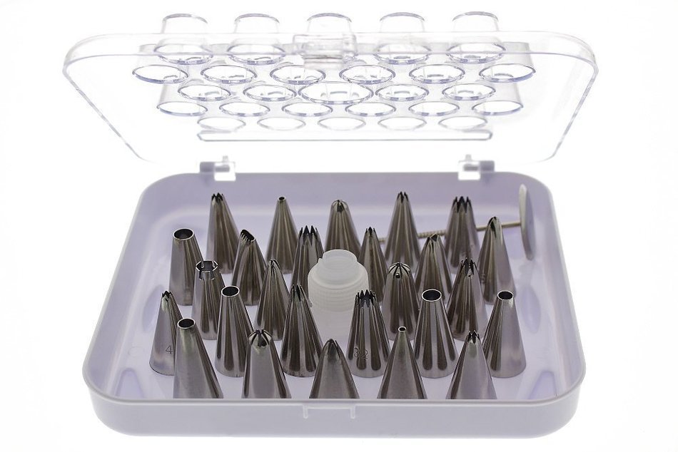 StarSide New 3 Pcs Sphere Ball Tips Russian Icing Piping Nozzles Tips Pastry Cake Fondant Cupcake Buttercream... N9