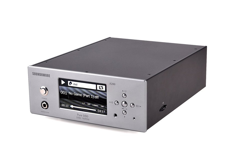 Soundaware A280C DSD&PCM Super Integrated Streaming Audio Player with Headphone AMP