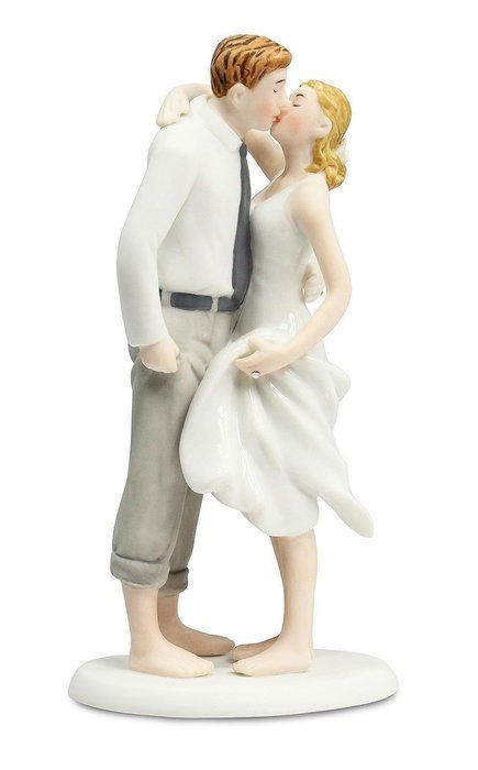 Beach Get Away Wedding Cake Topper N2