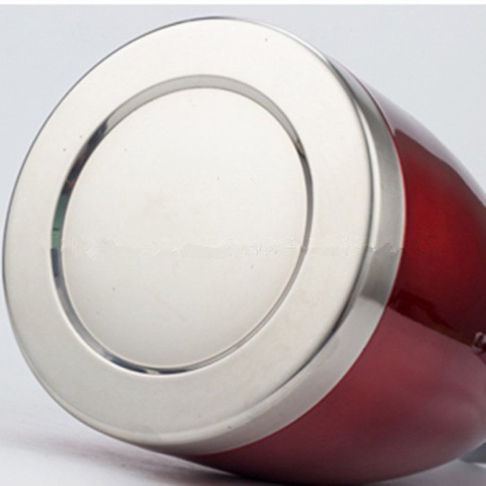 MEGOOD 1.5L Stainless Steel Coffee Carafe Home Vacuum Insulation Pot(Red) N8