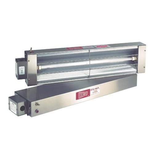 Grindmaster - Cecilware FW36Q 120 Heat Lamp, 36 in L, Quartz Heating Element, Stainless Housing, 120 V, Each