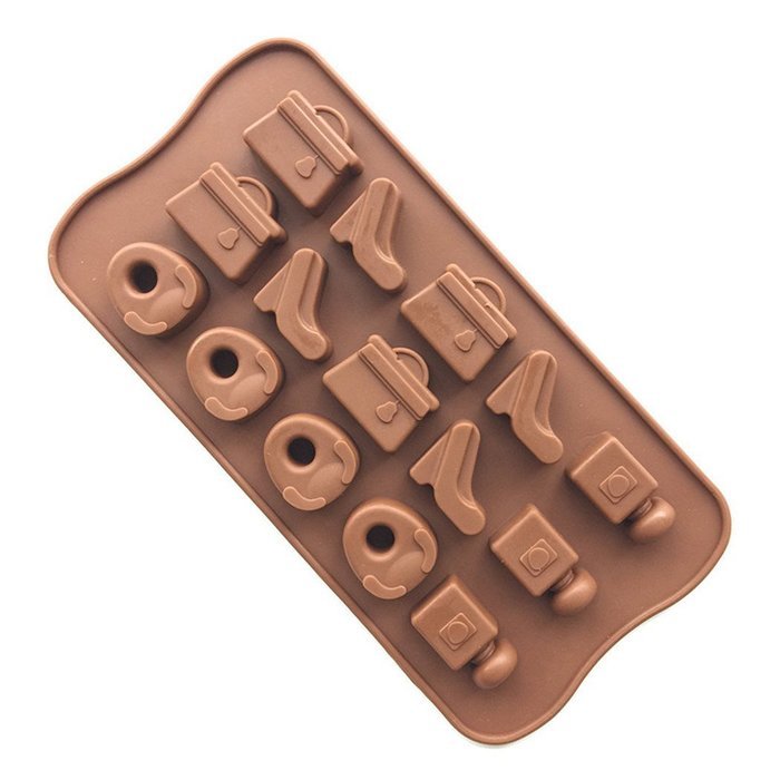 Prettysell DIY Silicone Mold For Chocolate, Ice, Jelly, Pudding, Design N22