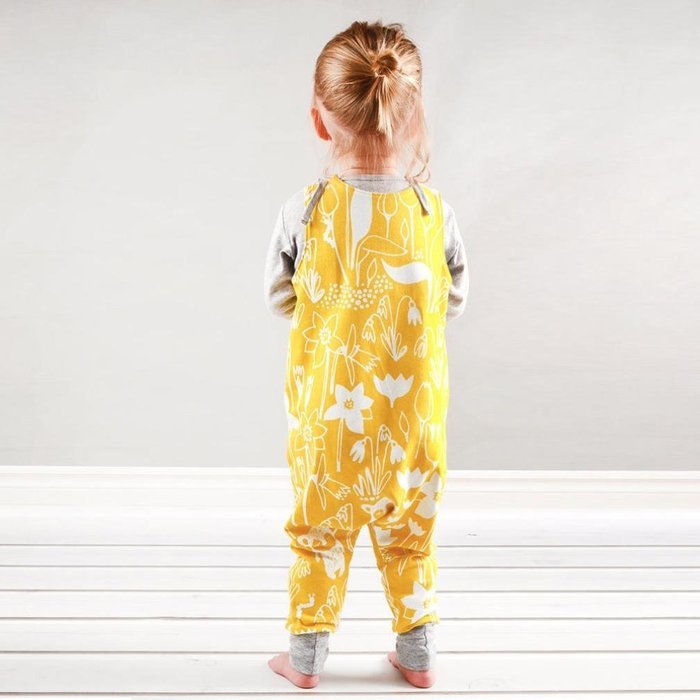 Bodysuit ,BeautyVan Cute Baby Kids Flowers Elf Printing Waistcoat Vest Bodysuit T-shirt Outfits (24M, Yellow)
