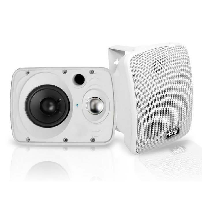 Pyle PDWR64BTB Waterproof and Bluetooth 6.5'' Indoor/Outdoor Speaker System, 800 Watt, Black, Pair N2
