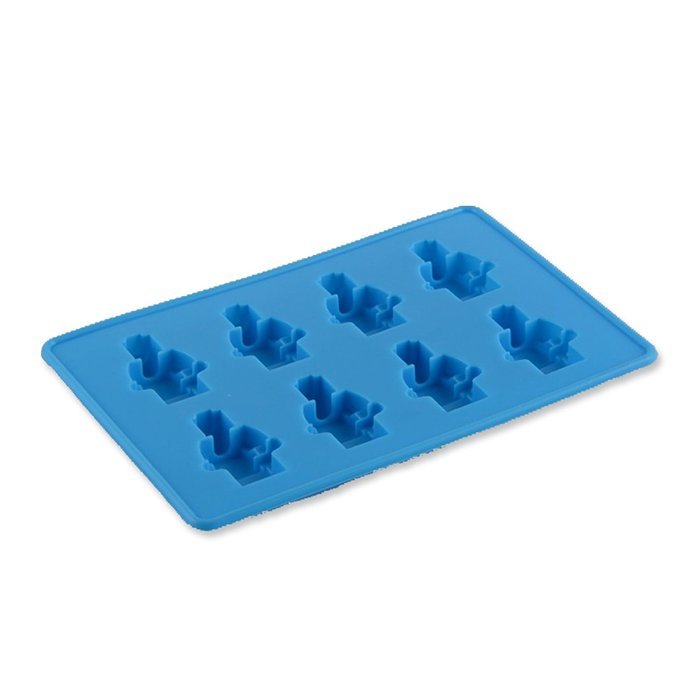 Silicone Ice Cube Trays and Cup Cake Molds, Mixed Colors Shape Legos, Robots & CupCake Shapes. 9 Pc, Easy to Clean... N6