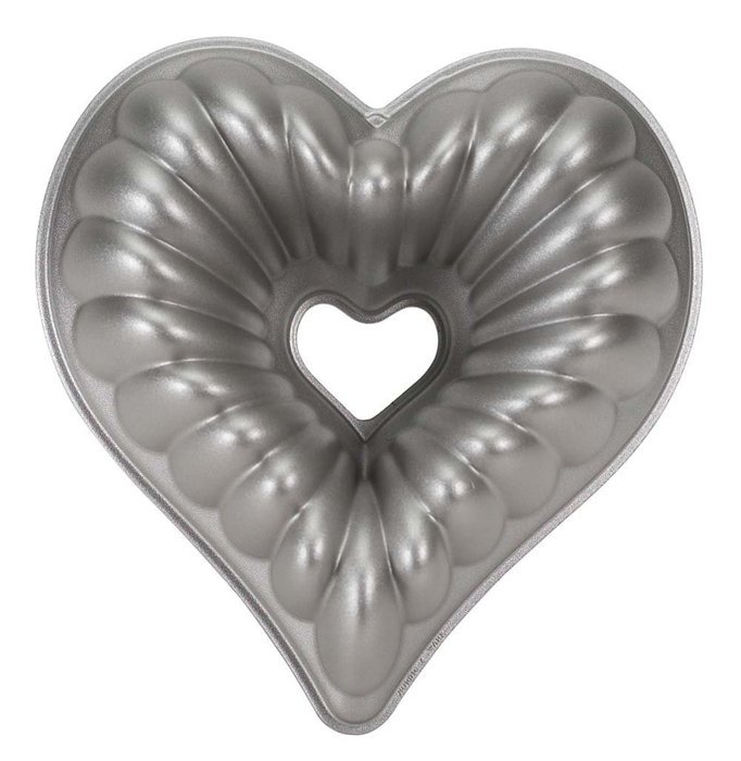Nordic Ware Cast-Aluminum Nonstick Muffin Pan, Sweetheart Rose N17