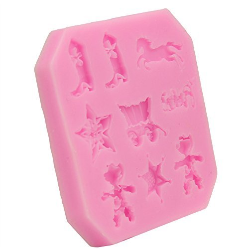 Let'S Diy Silicone Mold West Cowboy Mold Fondant Cake Decorating Baking Tools N4