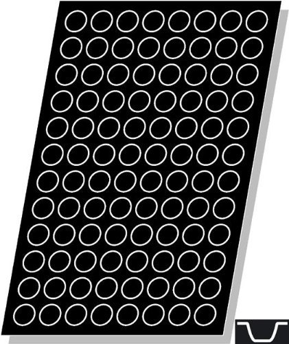 Demarle M370 G Non-Stick 96-Form Flexipan Pomponettes Mold