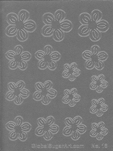 Crystal Flowers Blossom Gelatin Veining Sheet by Chef Alan Tetreault