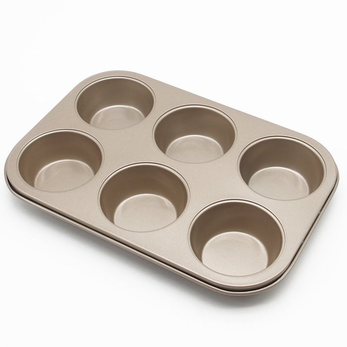 Wenwins nonstick 6 cup muffin pan cake pan N5