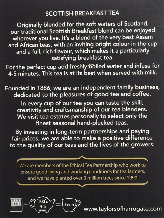 Taylors of Harrogate Classic Tea Variety Box, 48 Count N56