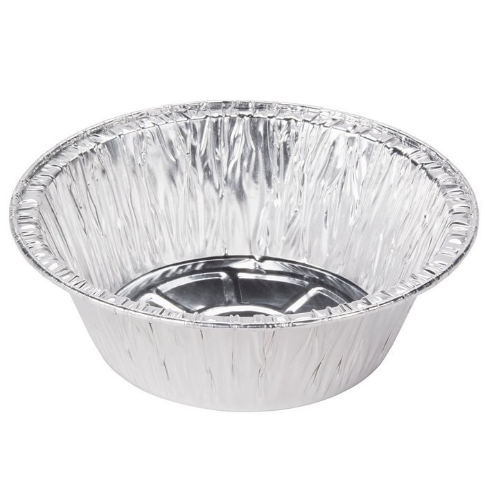 Aluminum Foil Pie Tins, 25 Extra Deep Pans, 5 Inches Diameter, from Baker's Mark, Includes One Oven Sleeve Arm... N31