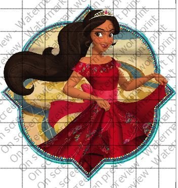Elena of Avalor Licensed Edible Cake Topper #42530 N2