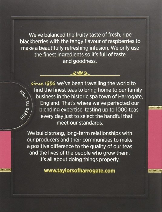 Taylors of Harrogate Classic Tea Variety Box, 48 Count N89