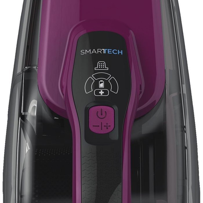 Black+Decker HSVJ520JMBF27 SMARTECH Cordless 20V Max Lithium 2-N-1 Stick Vacuum - Eggplant N3