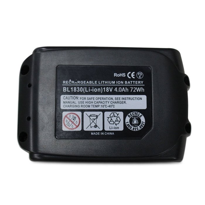 Antiee BL1830 18V LXT 4000mAh Li-Ion Replacement Battery for Cordless Tool Bl1830 Bl1815 Bl1835 194205-3 Lxt-400 N3