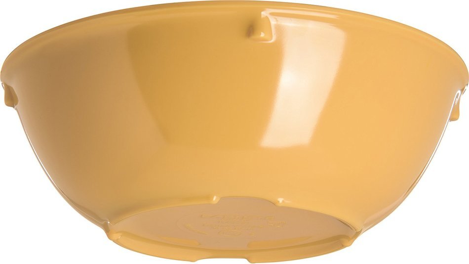 Carlisle 4352122 Dallas Ware Melamine Nappie Bowl, 14oz Capacity, 5.45" Diameter x 1-15/16" Height x 1-15/16"... N4