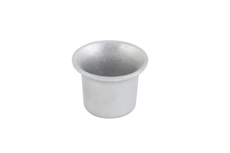 Bon Chef 9018PG Aluminum/Pewter Glo Oyster Cocktail Sauce Cup, 2 oz Capacity, 2-1/4" Diameter (Pack of 24)