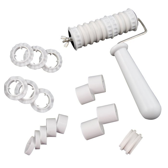 Wma Fondant Ribbon Cutter Roller Embosser Cake Decorating N2