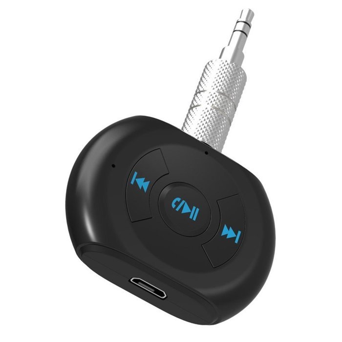BODRO Bluetooth Receiver, Wireless Bluetooth Audio Adapter with 3.5 mm Stereo Output (Bluetooth 4.0, Built-in...