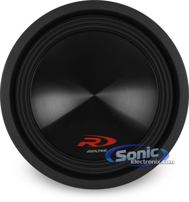 Pair of Alpine SWR-12D4 (swr12d4) 12" Dual 4 Ohm Type-R Series Car Subwoofers N5