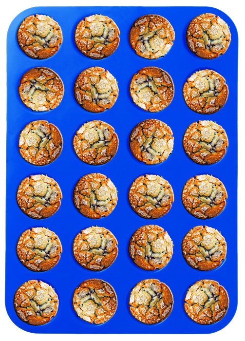 Mini Silicone Muffin Pan for Baking Muffins Cupcakes or Cookies N5