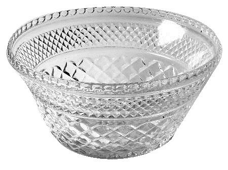 Anchor Hocking Wexford Clear Glass ( 9 5/8" Salad Bowl / Punch Bowl Stand )