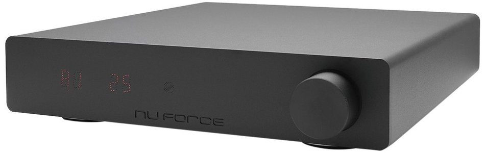 NuForce DDA120 Powerful Integrated Digital Amp with BTR1 Bluetooth Receiver Dongle Included (Silver) N12