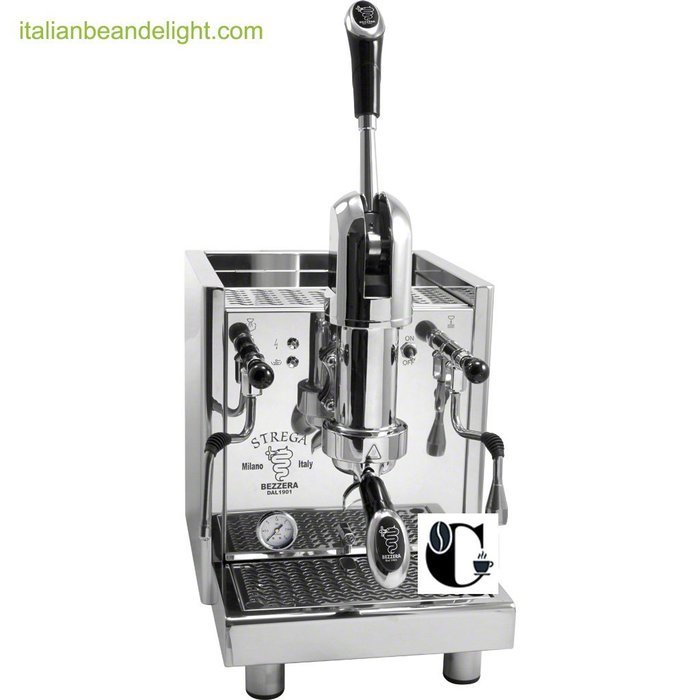 Bezzera Strega Commercial Espresso Lever Machine Switchable Tank or Plumbed for Restaurant
