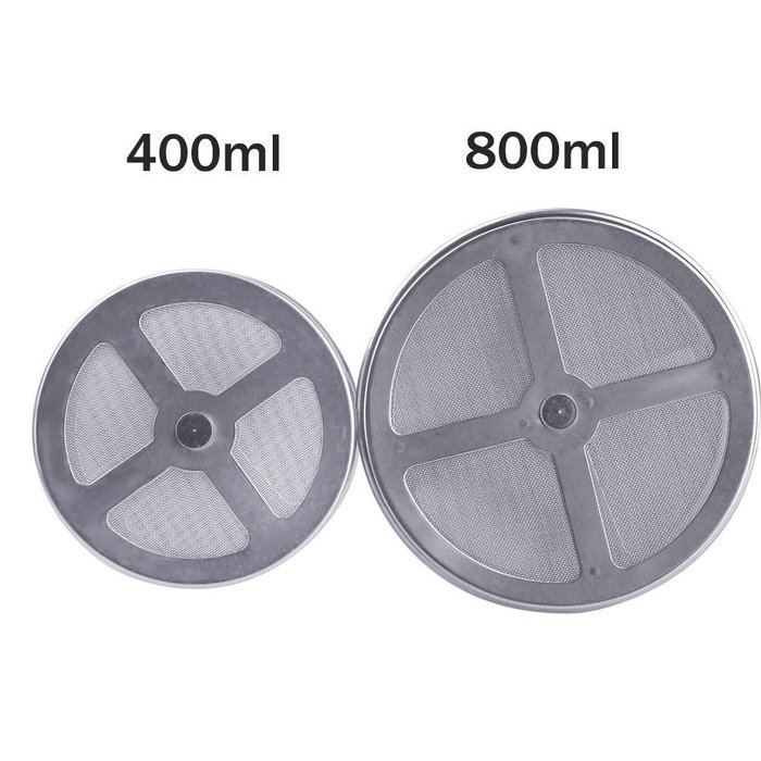 800ml Milk Frother, Marrywindix Stainless Steel Milk Frother Double Mesh Manual Milk Creamer Milk Foam (800ml... N4