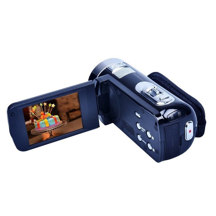 Camcorders, PYRUS 2.7" Digital Video Camera CMOS 5MP Max 24MP 18x Zoom 1080P FHD Camcorders N2