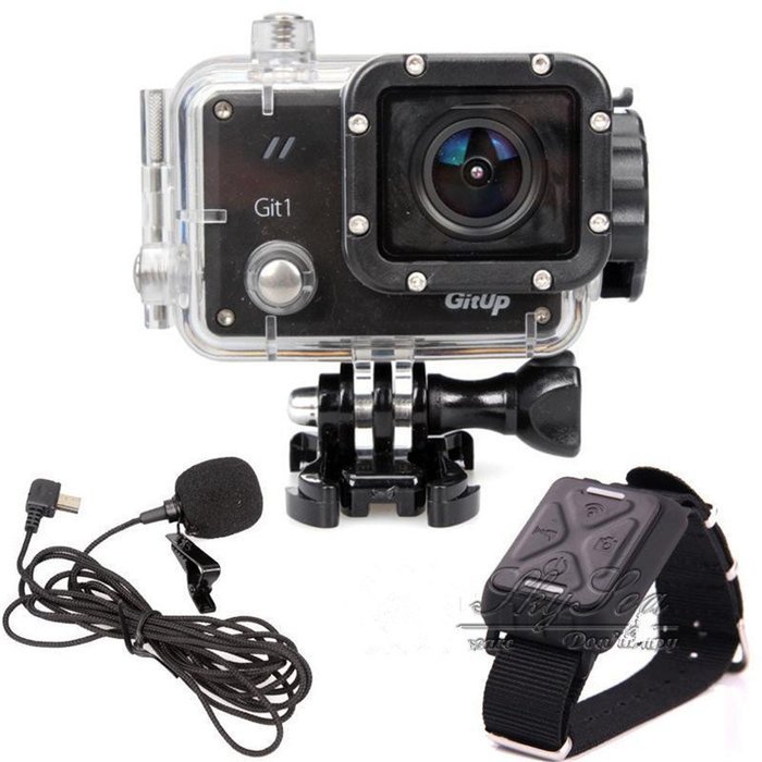 Boblov GitUp GT1 1.5" Novatek 96655 1080P WiFi Action Outdoor Sports Helmet Action Camera + Extra Microphone +... N3