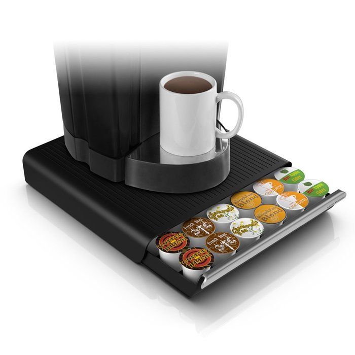 Mind Reader 'Hero' 36 Capacity Single Serve Coffee Pod Storage Drawer, Red N13